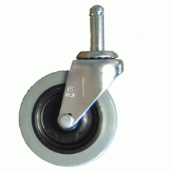 2" SWIVEL CASTER WITH THERMAL PLASTIC RUBBER WHEEL