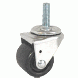 2" SWIVEL CASTER WITH POLYOLEFIN WHEEL