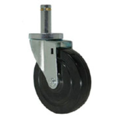 3" SWIVEL CASTER WITH POLYOLEFIN WHEEL