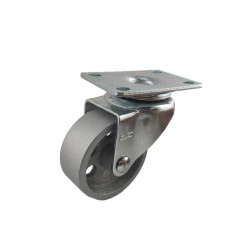 3" SWIVEL CASTER WITH STEEL WHEEL