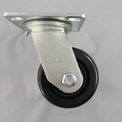 4" SWIVEL CASTER WITH PHENOLIC WHEEL