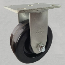 5" RIGID CASTER WITH PHENOLIC WHEEL