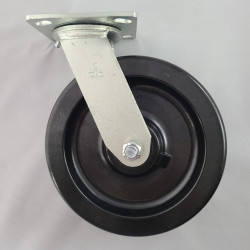 8" SWIVEL CASTER WITH PHENOLIC WHEEL