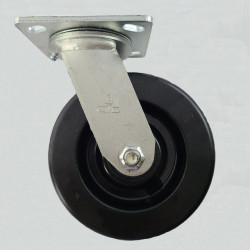 8" SWIVEL CASTER WITH PHENOLIC WHEEL