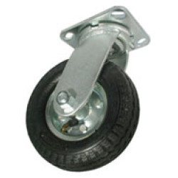 6" SWIVEL CASTER WITH NO FLAT FOAM WHEEL