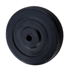 4" SOFT RUBBER WHEEL