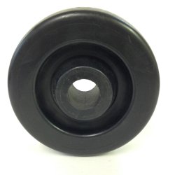 4" POLYOLEFIN WHEEL WITH NO BUSHING