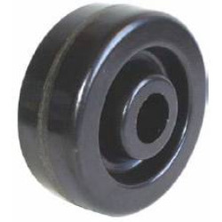 6" PHENOLIC WHEEL WITH LESS BEARING