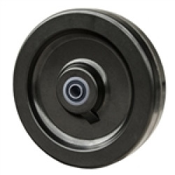 8" PHENOLIC WHEEL WITH 1/2" BEARING
